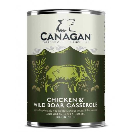 Canagan Chicken & Wild Boar Casserole Kurczak z Dzikiem