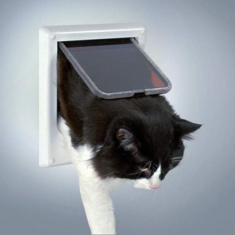 Trixie Drzwi elektromagnetyczne dla kota 4-way Free Cat De Luxe