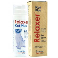 ScanVet Relaxer Kot Plus Żel - Wsparcie dla Stresujących Kotów