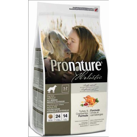 ProNature Dog Adult All Breeds Indoor & Outdoor Turkey & Cranberries indyk z żurawiną