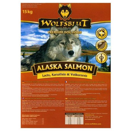 Wolfsblut Alaska Salmon - Karma z łososiem i brązowym ryżem