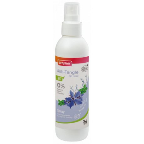 Beaphar Bio Anti Tangle Spray 200ml organiczny spray zapobiegajacy splataniu sierści