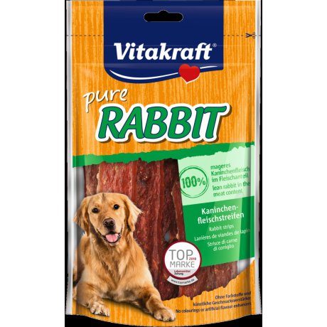 VITAKRAFT pure RABBIT stripsy z królika