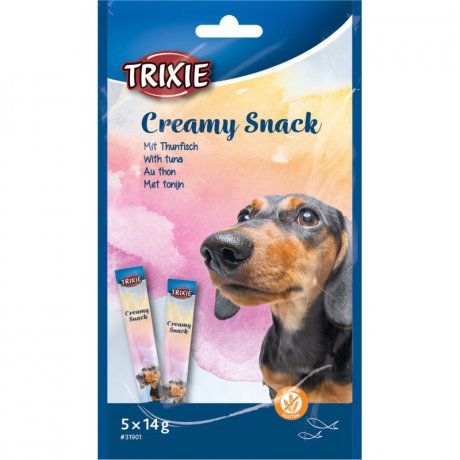 Trixie Creamy Snack przysmak dla psa w kremie z indykiem 5x14g
