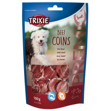 Trixie PREMIO Beef Coins - Bezglutenowy Przysmak z Wołowiną