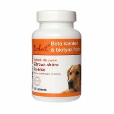 Dolfos Beta karoten & biotyna forte peparat zapewniający zdrowy i piekny wygląd
