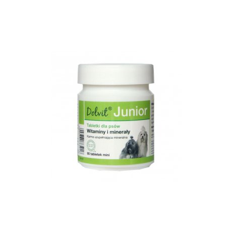 DOLFOS Junior Mini witaminowo-mineralny suplement diety dla szczeniąt i młodych psów