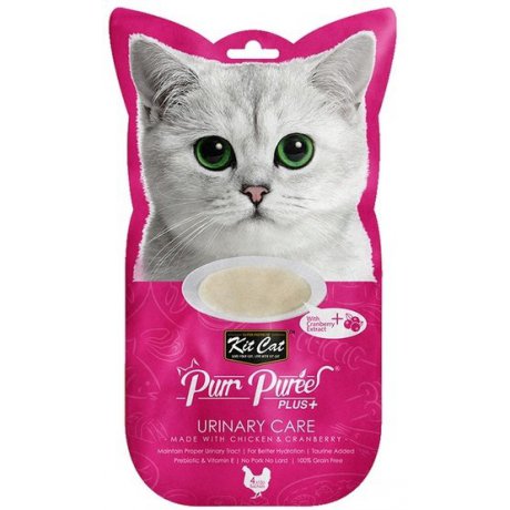 Kit Cat PurrPuree Plus+ Chicken Urinary Care