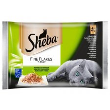Sheba Delicacy Fine Flakes Mix Galaretka