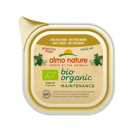 Almo Nature Bio Organic Maintenance Cat Tacka 85g