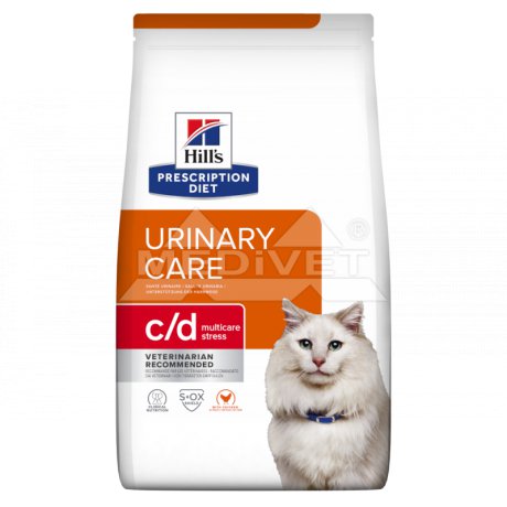 Hills c/d Urinary Stress - Ochrona pęcherza i redukcja stresu u kotów