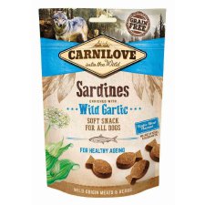 CARNILOVE Dog Semi Moist Snack Sardines Garlic 