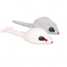Trixie Myszka w futerku - zabawka dla kota