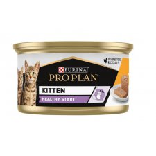 Purina Pro Plan Healthly Start Kitten mokra karma dla kociąt mus z kurczakiem puszka 85g