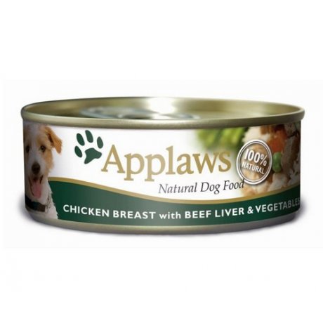 Applaws Dog puszka z kurczakiem, wątrobą wołową i warzywami