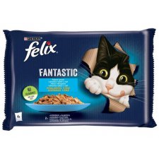 Felix Fantastic Rybne Smaki łosoś / gładzica w galaretce