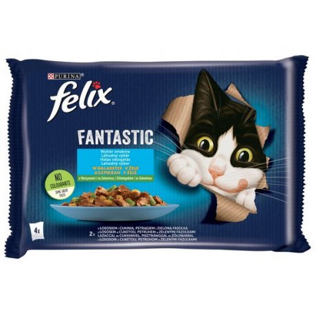Felix Fantastic Rybne Smaki z warzywami w galaretce