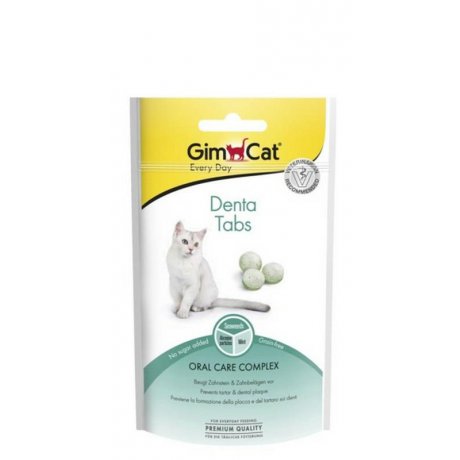GimCat Denta Tab przysmak na zęby dla kota