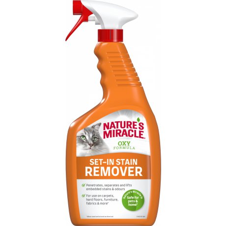 Nature's Miracle SET-IN OXY Stain&Odour Remover Cat usuwa stare plamy i zapachy