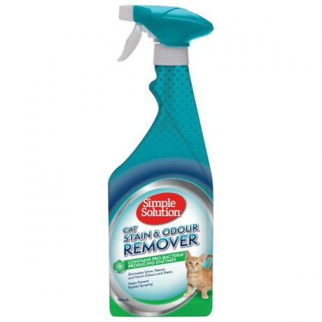 Simple Stain & Odour Remover Cat Płyn Usuwający plamy i zapach z moczu i kału