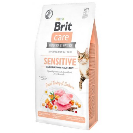 Brit Care Cat Grain Free Sensitive Healthy Digestion & Delicate Taste