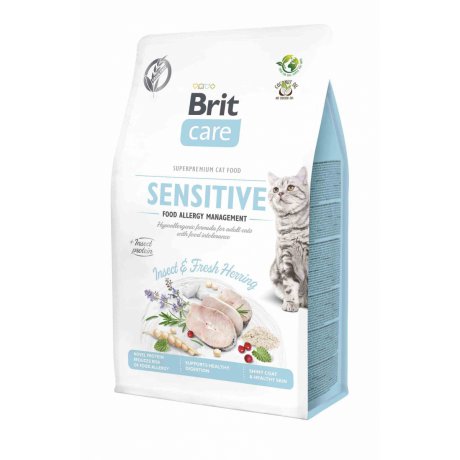 Brit Care Cat Grain-Free SENSITIVE Insect & Herring