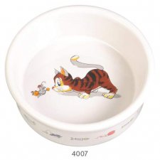 Trixie Miska Ceramiczna z motywem dla kota