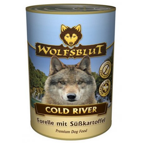 Wolfsblut Cold River Puszka 395g - Pstrąg i Bataty