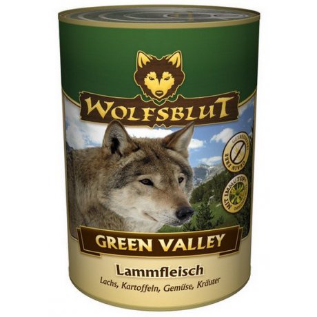 Wolfsblut Green Valley Puszka 395g - Jagnię & Łosoś