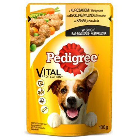 Pedigree Kurczak z warzywami w sosie