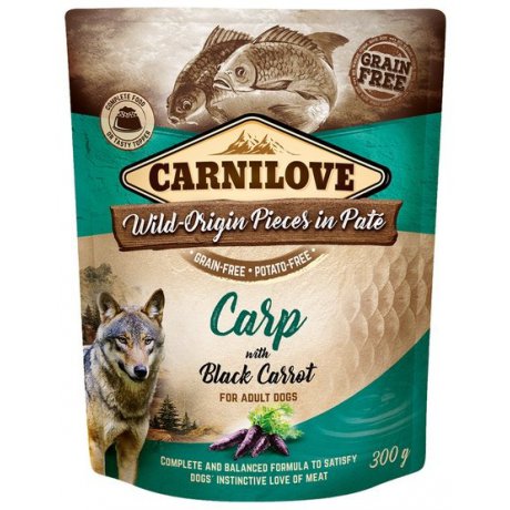 Carnilove Dog Carp & Black Carrot karp i czarna marchew
