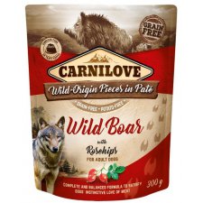 Carnilove Dog Wildboar & Rosehips - dzik i owoce dzikiej róży