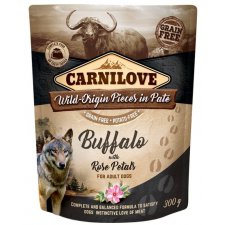 Carnilove Dog Buffalo & Rose Petals bawół i płatki róży