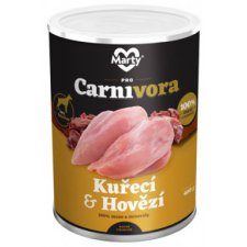 Marty Pro Carnivora Kurczak Wołowina 100% mięsa