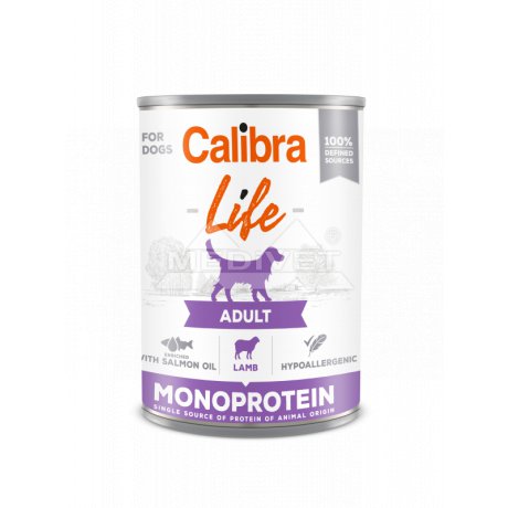 Calibra Dog Life Adult Lamb Monoprotein Hypoallergenic