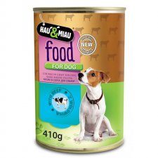 Hau&Miau Food For Dog, różne smaki