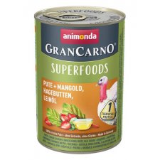 Animonda GranCarno Superfoods -Indyk & Superfoods dla psa!