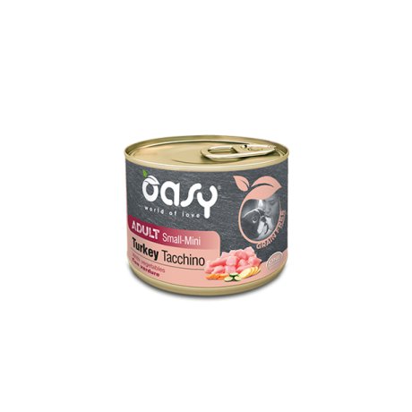 Oasy Grain Free Adult Small-Mini Turkey z indykiem