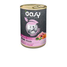 Oasy Grain Free Adult Medium Large Wieprzowina