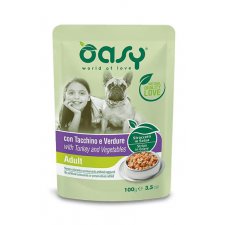 Oasy Strips Adult smakowite, soczyste kąski mięsne w pysznym sosie saszetka 100g