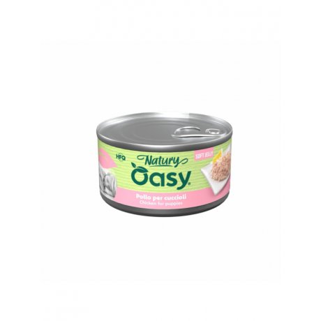 Oasy Naturly Jelly Puppy karma uzupełniająca dla szczeniąt z kurczakiem, wątróbką i jajami 150g