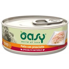 Oasy Natury Adult puszka dla dorosłego psa z Kurczak z szynką 150g