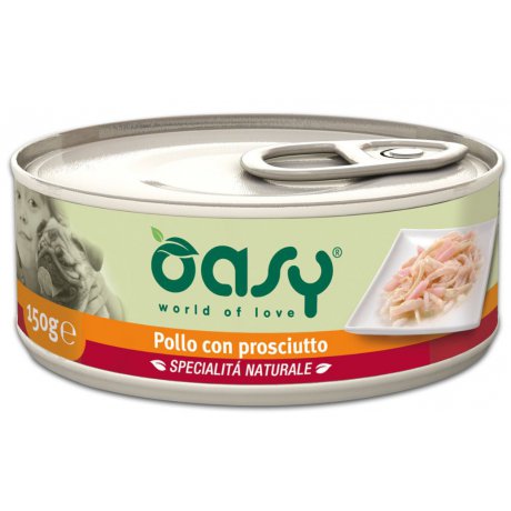 Oasy Natury Adult puszka dla dorosłego psa z Kurczak z szynką 150g