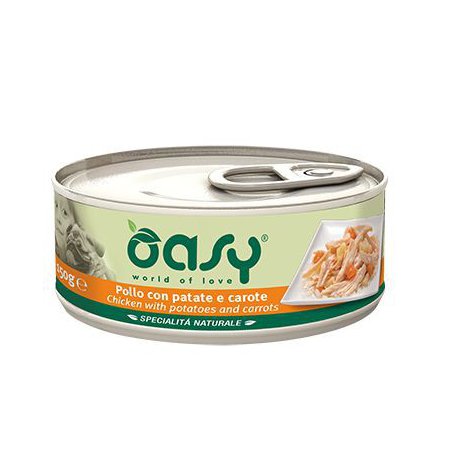 Oasy Natury Adult puszka dla dorosłego psa kurczak z ziemniakami i marchwią 150g