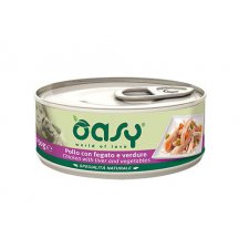 Oasy Natury Adult puszka dla dorosłego psa z kurczakiem wątróbką i warzywami 150g