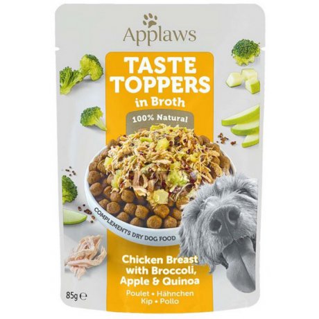 Applaws Taste Toppers dla Psów - Kurczak z Warzywami i Ryżem