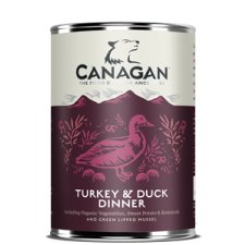 Canagan Turkey & Duck Dinner Karma bezzbożowa z indykiem i kaczką