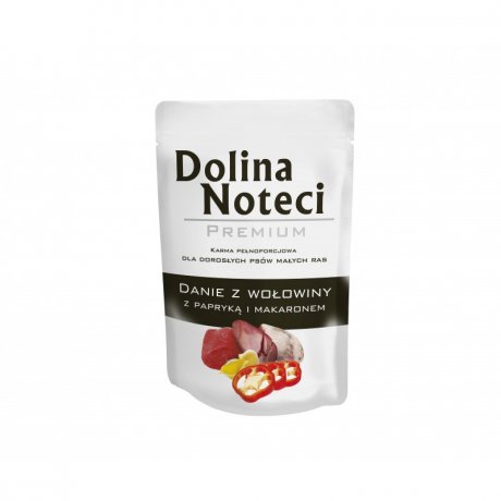 Dolina Noteci Danie dla Małych Ras Wołowina Papryka