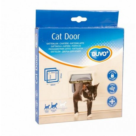 Duvo+ Drzwi z tunelem dla kota