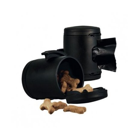 Flexi New Comfort Multi Box pojemnik na przysmaki albo torebki montowany do smyczy automatycznej